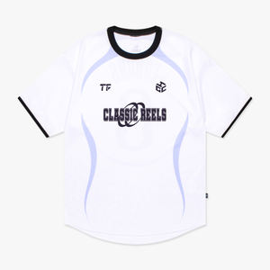 TF Custom Streetwear Fußballtrikots Design Jugend Sublimation Gestreiftes Retro Fußballtrikot - Product Image 3