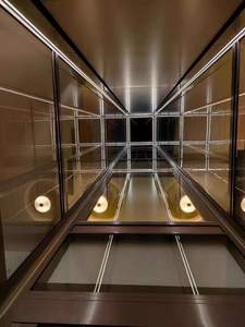 Lift rumah kecil untuk rumah tinggal hidrolik elektrik aman untuk rumah sakit hotel kayu PVC lantai tanpa gigi traksi - Product Image 5