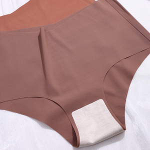 Braguitas Clásicas de Cintura Alta sin Costuras para Mujer, Cobertura Completa, Seda Helada, Invisibles, Suaves y Cómodas - Product Image 4