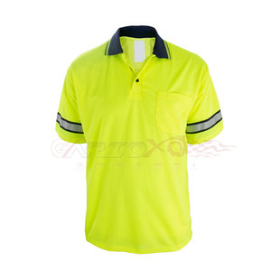 Camiseta Polo de seguridad de secado rápido con mangas cortas Logotipo personalizable y opciones de marca duraderas - Product Image 2