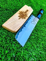 Couteau de survie en acier au carbone magnifiquement conçu, fait à la main, avec un manche en bois facile à saisir, étui en cuir pour le camping.