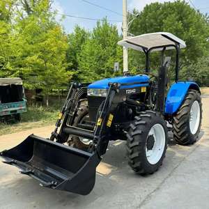 Tractor Agrícola Usado Holland SNH704 de 70HP con Pala Frontal Económica - Product Image 1