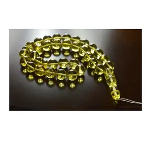 Dijual Tasbih Islam Muslim Amber Alami Lemon