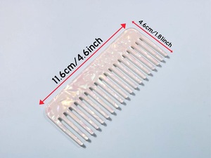 หวีเรซิ่นมืออาชีพสำหรับช่างตัดผม ใช้สำหรับจัดแต่งทรงผมในร้านเสริมสวย วัสดุเรซิ่นคุณภาพสูง - Product Image 5