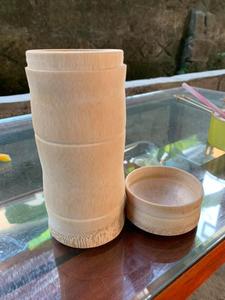 Taza de bambú natural de madera con logotipo personalizado Taza de bambú ecológica - Product Image 4