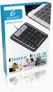 ยูเอสบี มินิแล็ปท็อปคีย์บอร์ดแป้นพิมพ์ตัวเลขพีซี/แล็ปท็อปคอมพิวเตอร์ที่ใช้ร่วมกันได้ (แมค วินโดวส์) เมมเบรนกรรไกรภาษาอังกฤษฝรั่งเศสรัสเซีย - Product Image 3