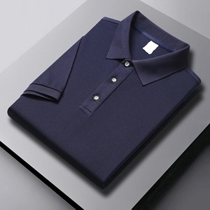 Jersey bordado personalizado para hombre, polos lisos en blanco, ropa de trabajo de manga corta, la mejor calidad, 100% algodón, diseño deportivo, comodidad - Product Image 1