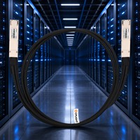 Câble électrique actif AEC à connecteur OSFP à ailettes 800G compatible NVIDIA QM9700 QM9790 pour InfiniBand NDR