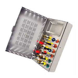 Kit de brocas para implantes dentales, 25 uds., kit de brocas universales para implantes dentales básicos para colocación de implantes por amrid quirúrgico - Product Image 4