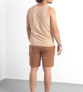 กางเกงขาสั้นแฟชั่นสำหรับผู้ชายกางเกงชายหาดพิมพ์ลายสีพื้นมีกระเป๋าสำหรับเล่นเซิร์ฟฟิตเนสกีฬากลางแจ้ง - Product Image 4