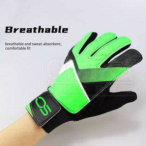 Gants de football de gardien de but en cuir respirant les plus vendus - Product Image 4