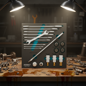 Hazet 3/4'' (20 Piezas) Juego de Llaves de Boca Abierta y Juego de Herramientas de Vasos - Product Image 3