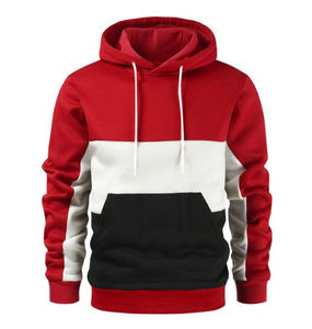 Mens Pullover Hoodie with Drawstring <b>Hood</b> and Pocket Custom Color New Design Wholesale OEM Hoodies Manufacturer - Product Image 3