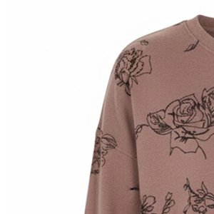 Sweat à capuche confortable pour femme, personnalisé avec logo imprimé sur le devant, marron, décontracté, écologique, séchage rapide, pour l'hiver et l'été, style streetwear, vente en gros - Product Image 6