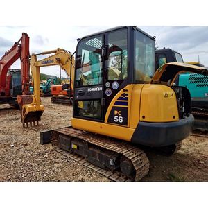 Pièce de machinerie de construction d'occasion de haute qualité Komatsu PC56 Excavatrice de marque importée à bas prix - Product Image 3