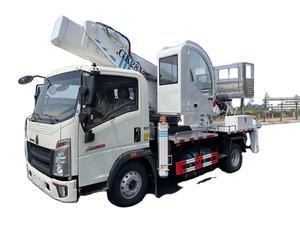 รถกระเช้าบูมยืดไสลด์แบบปรับแต่งได้ ขนาด 24 เมตร 28 เมตร สำหรับงานยกคนบนที่สูง - Product Image 6