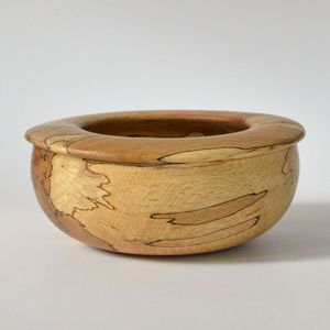 Bol à pâte en bois CASUAL PARFAIT POLYVALENT ARTISANAT Fait à la main pour fruits ou salades Vintage Ferme rustique de haute qualité - Product Image 1