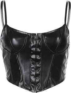 New Arrival <b>Women's</b> Sexy Backless High Compression Bustier Corset Crop Top Seamless Breathable Bamboo Cotton - Product Image 3