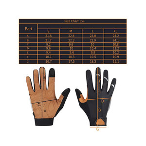 Guantes de Ciclismo de dedo completo Guantes de bicicleta de montaña Gel acolchado Pantalla táctil MTB Guantes para hombres Mujeres - Product Image 2