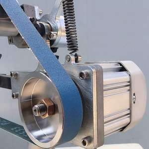 Lijadora de Banda Vertical y Horizontal Pequeña para Uso Doméstico, Pulidora, Afiladora, Amoladora de Sobremesa 762x25MM con Motor sin Escobillas - Product Image 2