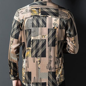 Chemise à boutons pour hommes avec logo personnalisé Chemise à boutons pour hommes en tissu doux fabriquée au Pakistan et confortable - Product Image 4