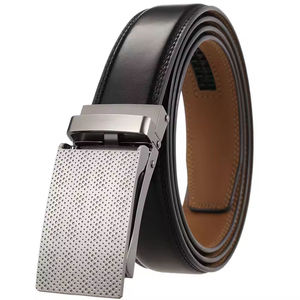 Ceinture décontractée vintage en cuir de vache véritable pour homme avec boucle en cuivre, durable, largeur 38 mm, longueur 110-125 cm - Product Image 2