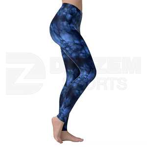 Women's Top Trending Fitness Pants Slim Fit <b>Tie</b> <b>Dye</b> Yoga <b>Leggings</b> Compression Tights-Latest Fashion Sports Wear for Girls - Product Image 6