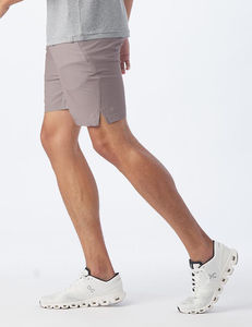 Short 100% coton de couleur unie conçu avec logo personnalisé de haute qualité en gros Short d'entraînement de jogging de gymnastique en plein air - Product Image 4