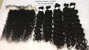 Vietglobalhair Vente en gros Cheveux vierges Tresses synthétiques Ensemble d'eau chaude douce et légère Tressage facile Kinky Straight Yaki Tresse - Product Image 4