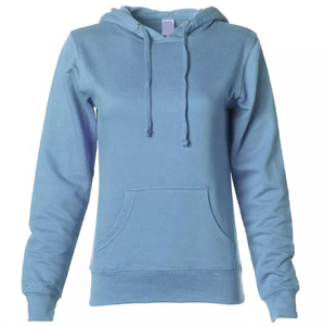 Sweat à capuche oversize tissé pour femme OEM, avec logo imprimé personnalisé et design asymétrique, streetwear éco-responsable - Product Image 3