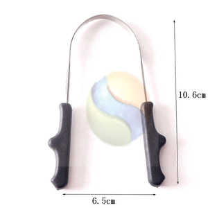 ที่ขูดลิ้นทองแดงคุณภาพพรีเมียม  ทำความสะอาดช่องปากด้วยสารธรรมชาติ  ที่ขูดลิ้นทองแดงบริสุทธิ์  อุปกรณ์กำจัดกลิ่นปาก - Product Image 4