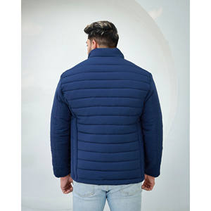 Veste Bulle Doudoune d'Hiver avec Logo Personnalisé pour Hommes Vente en Gros Épais et Chaud Street Wear avec Col Montant Imprimé par Sublimation - Product Image 5