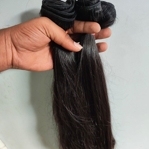 Extensions de cheveux humains indiens Remy bruts non traités, à double trame, provenant d'un seul donneur, qualité usine, vente en gros, permanentes - Product Image 6