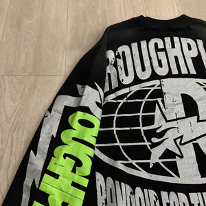 Camiseta de Manga Larga RoughPlay Power Skull, Marca de Moda Urbana de Alta Calidad, Ropa Deportiva para Hombre - Product Image 2
