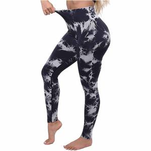 Fitness Wear Adulto Tamaño Mujeres Leggings Calidad superior 100% Algodón Gimnasio Entrenamiento Mujeres Leggings para niñas subido Vestido Deportes - Product Image 4
