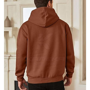 Sweat-shirts surdimensionnés 100% coton, coupe classique, pull-over chaud, style décontracté d'hiver, style streetwear, confortables, logo personnalisé - Product Image 3