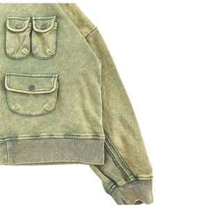 Wholesale 500gsm 100% Cotton Fleece Hoodie for Men Winter Season Embroidered Logo & 3D Pattern Embossed Printing - Product Image 3