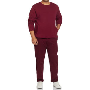 2025 Vente chaude en vrac personnalisé 100% coton polaire ras du cou sweats unis teints fournisseur de vêtements d'hiver de haute qualité - Product Image 4