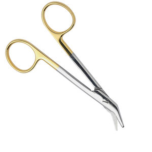 Ciseaux universels MEDIHEAL SURGICAL CORPORATION de qualité supérieure, modèle TC Crown, demi-ornés d'or, pour couper les ligatures et plier les fils, 12 cm, en acier inoxydable - Product Image 6