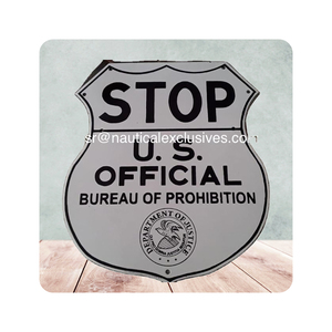 Tablero de Letrero de Esmalte de Porcelana Troquelado Personalizado, Carteles de hojalata Retro Vintage para Regalo al Aire Libre - Product Image 4