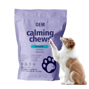 Gubeyka Hemp Calming Max-Strength Duck Flavored Melatonin, Ashwaganda & L-Theanine Chews Calmante y suplemento de ansiedad para perros - Product Image 6