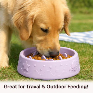 Nuovo Design Logo personalizzato eco-friendly Silicone alimentatore lento cane ciotola-Non-Slip BPA-Free promuove una sana alimentazione per gli animali domestici - Product Image 4