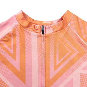 Concevez votre propre maillot de cyclisme pour homme à manches longues, style fermeture éclair intégrale, poches arrière, options de personnalisation de l'équipe, options OEM - Product Image 5