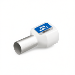 Manchons de terminaison de câbles Knipex à double fil avec collier en plastique, 200 manchons par paquet pour câbles et fils - Product Image 2