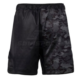 High Quality Customizable 100% Polyester MMA Shorts for Boxing Martial Arts Compression Wear Wholesale SONISPO SSF-1514 Men's - Product Image 2