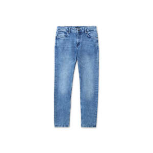M/Blue Y2K Denim Shoeby High Vintage Straight Skinny Streetwear Hip Hop Cargo Pantalones Técnicas de color oscuro claro para el invierno - Product Image 1