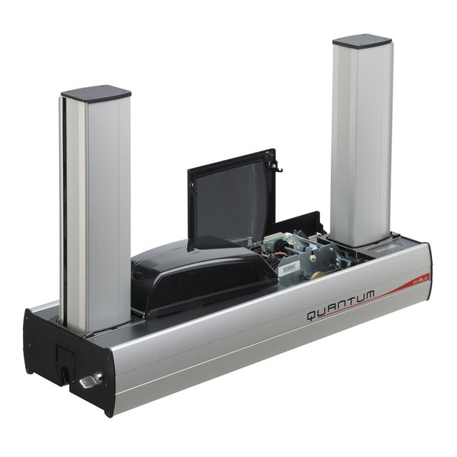For Quantum High-End Thermal Transfer Card Printer 2-line LCD Display Large Hopper (500 Cards) Color/Black Print Speed