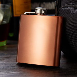 High Quality Mini 3oz Stainless Steel Metal Whiskey Liquor Hip <strong>Flask</strong> for Travel Camping Instant Traders - Product Image 1