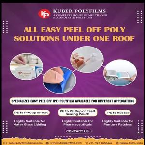 Proveedor indio de rollo de película de PE fácil de pelar, embalaje de alimentos, tapa de polipropileno con característica de pelado, amigable con la exportación - Product Image 6