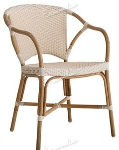 Vente d'usine Chaise élégante en bambou naturel Chaise en rotin Chaise d'extérieur pour salon de jardin - Product Image 4